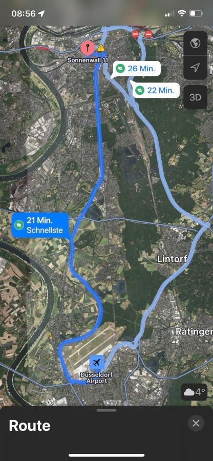 *City, Naehe Hbf, Kingsizebetten, Fitnessecke* Duisburg Luaran gambar